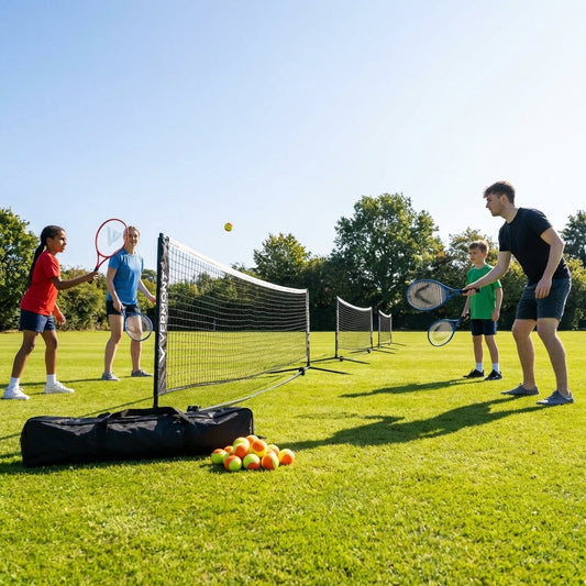 Mini Tennis Set with 4 Nets for Schools and Clubs - product detail