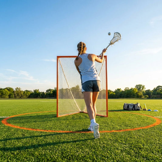 Portable Lacrosse Crease regulation size for sports fields - product detail