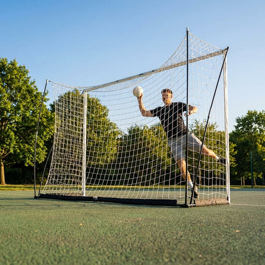 Pop up handball goal, 3M x 2M, durable PVC - product detail