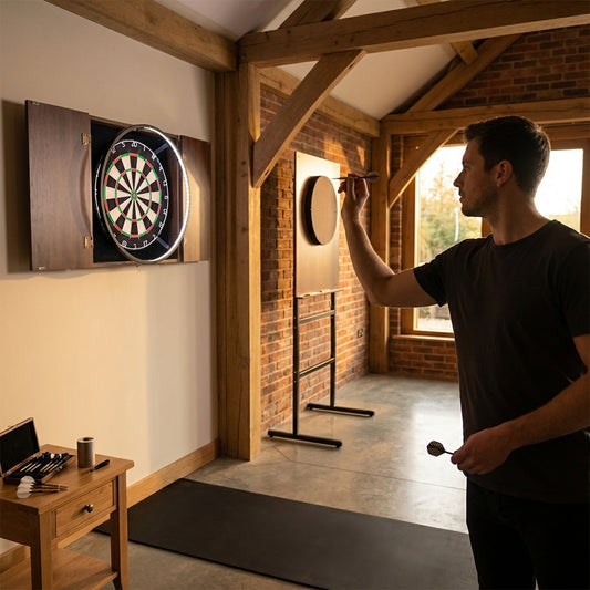 Professional darts bundle with dartboard and accessories - product detail