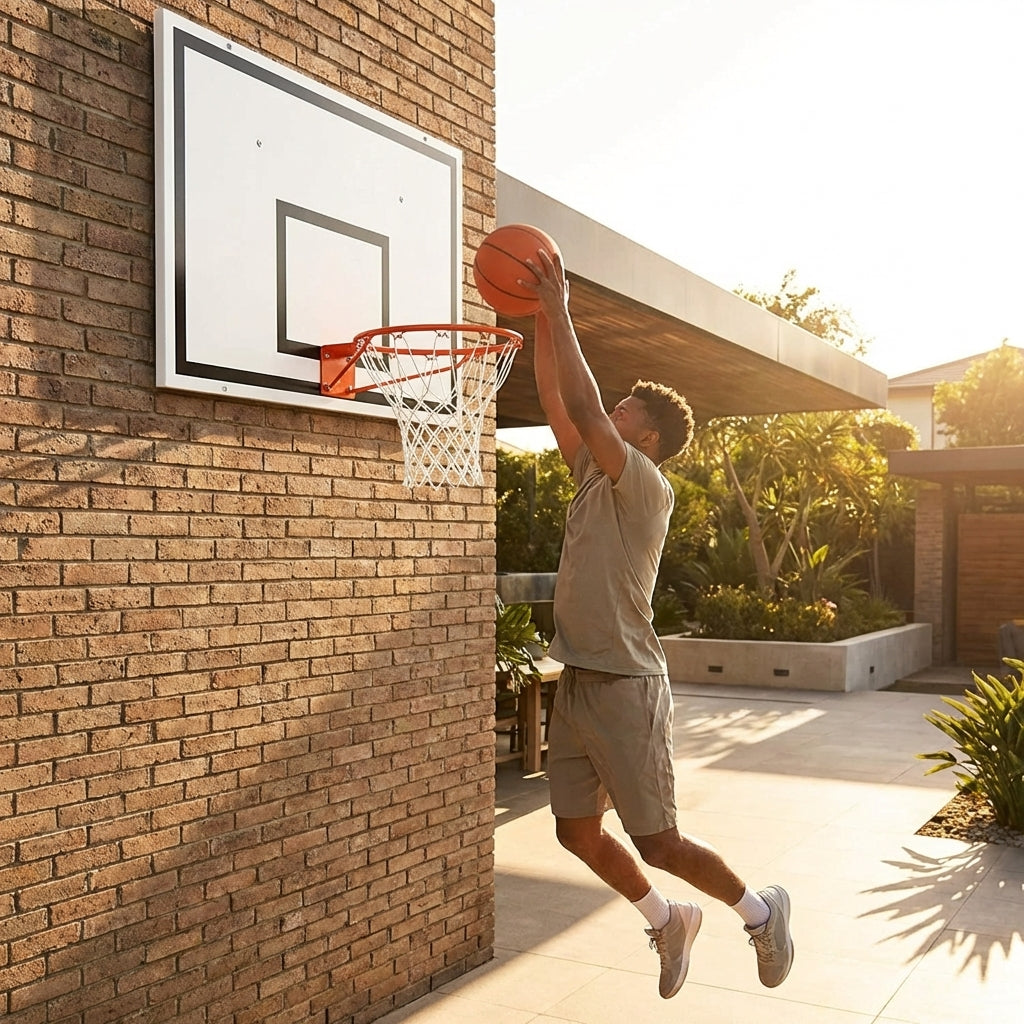 Heavy Duty Basketball Hoop Wall Mount for Indoor and Outdoor Use - product detail