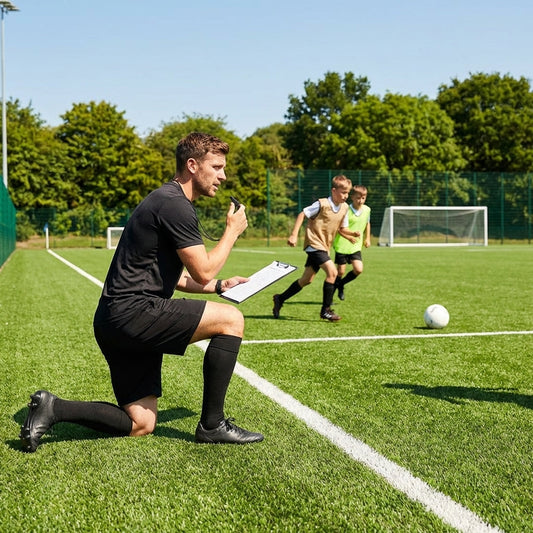 Artificial Grass Surrounds for Football Pitches, Green, Weather Resistant - product detail