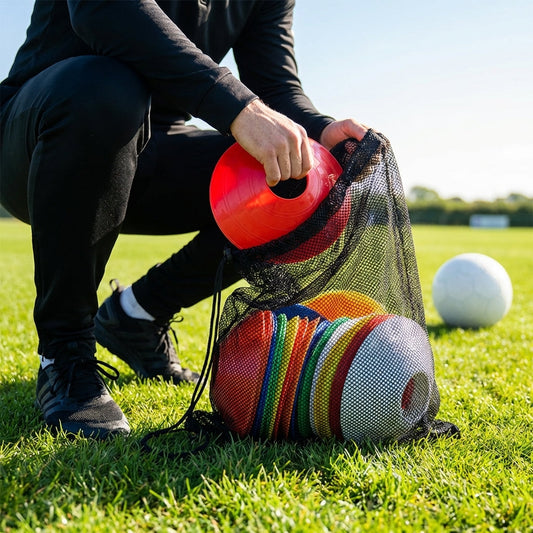 Nylon carry bag for flat disc markers - product detail