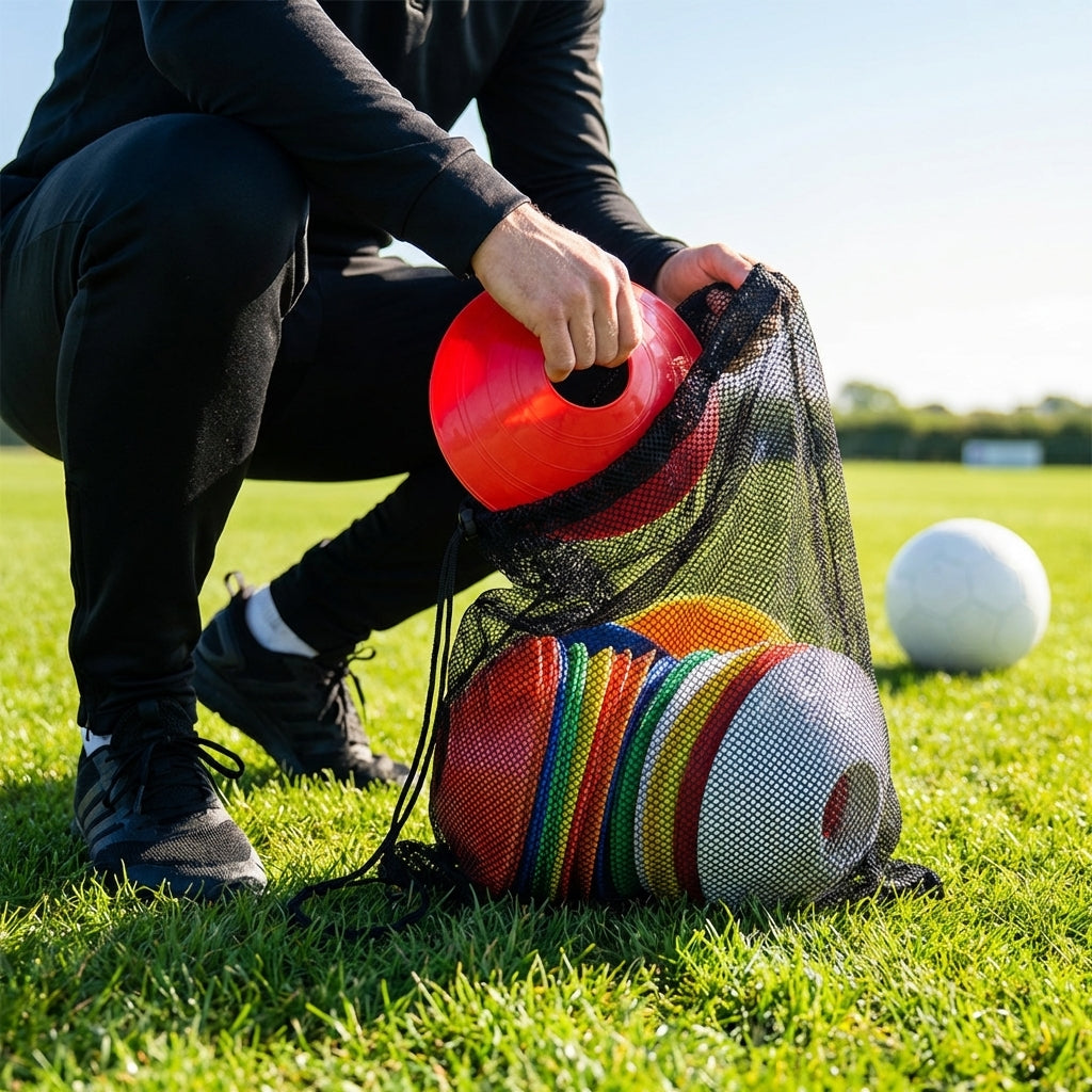 Nylon carry bag for flat disc markers - product detail