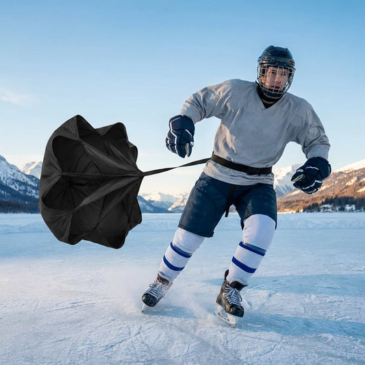 Ice Hockey Speed Chute in black and white for training - product detail
