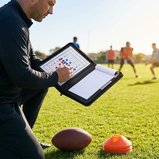 A4 Sport Coaching Folder – PVC – Weatherproof Tactics Board – Indoor/Outdoor