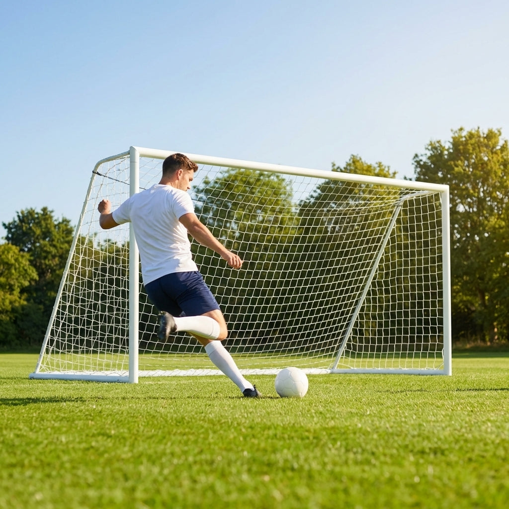 Aluminium Rugby and Football Goal 21x8 ft on Field