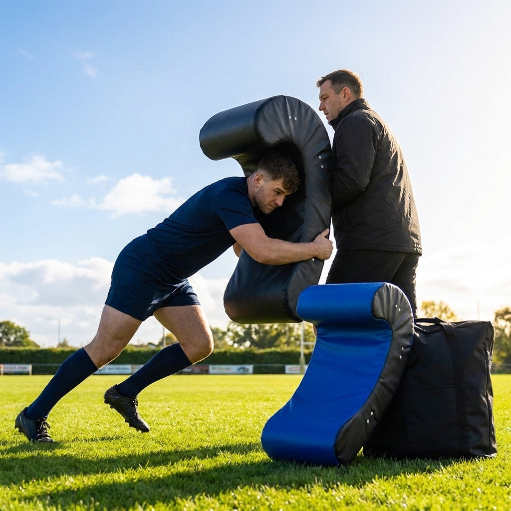 Rugby Ruck & Roll Pads in Yellow/Black for Junior and Senior training