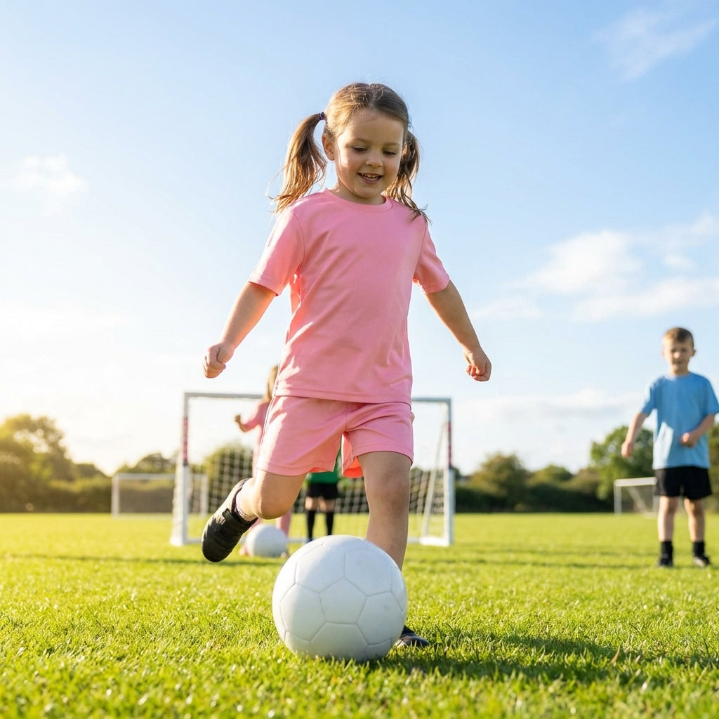 Junior Warm-Up Tops in 5 Sizes for Sports Training