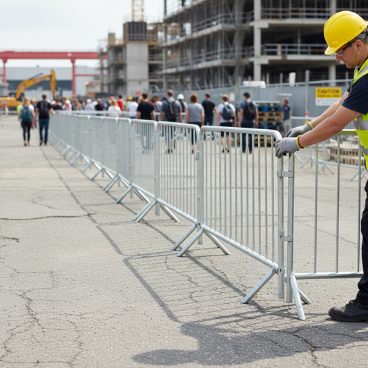 Pedestrian Barriers UK: Crowd Control for Events & Construction