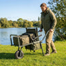 Fishing Barrow – Army Green – Steel Frame – All-Terrain Use