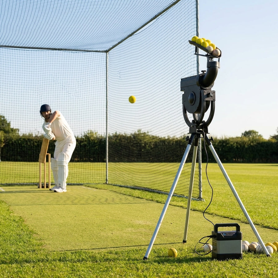 Cricket Bowling Machine – Adjustable Speed & Spin – Indoor/Outdoor Use