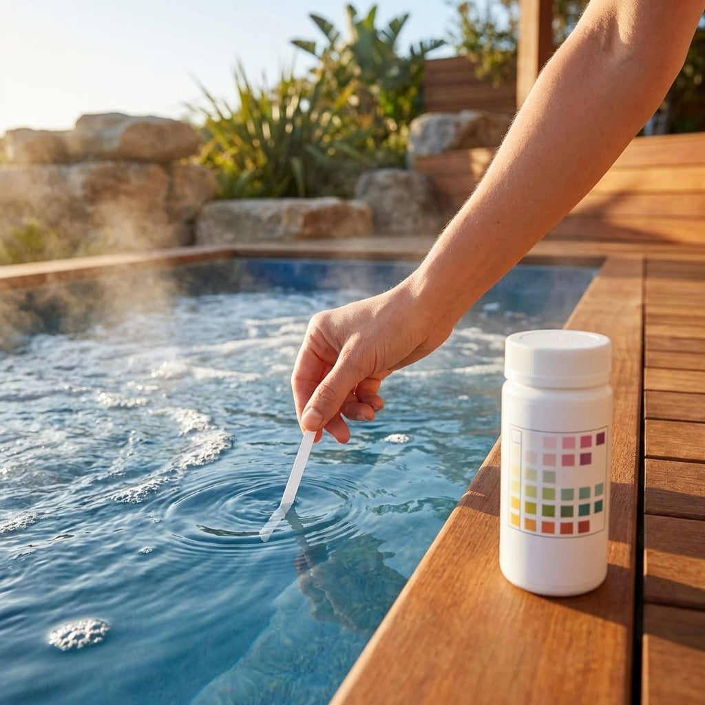 5-in-1 Water Testing Strips for Pools and Hot Tubs
