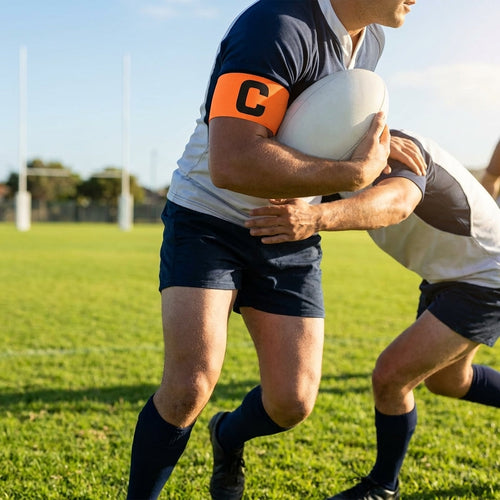 Rugby Captains Armband – Various Colours – Nylon Elastic – Sports Use