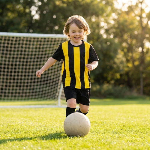 Kids Football Shirt – Various Sizes/Colours – Lightweight Polyester – Youth Sports