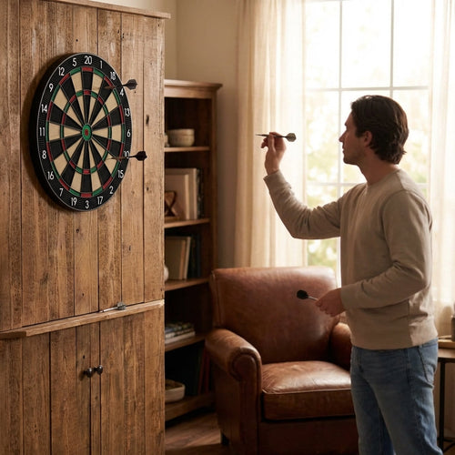 Soft Tip Dartboard – Standard Size – Durable Material – Indoor Use