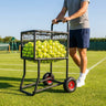 Tennis Ball Carry Cart — Steel Frame — 300 Ball Capacity — Tennis Courts