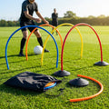 Football training passing arcs made of 34mm PVC - product detail