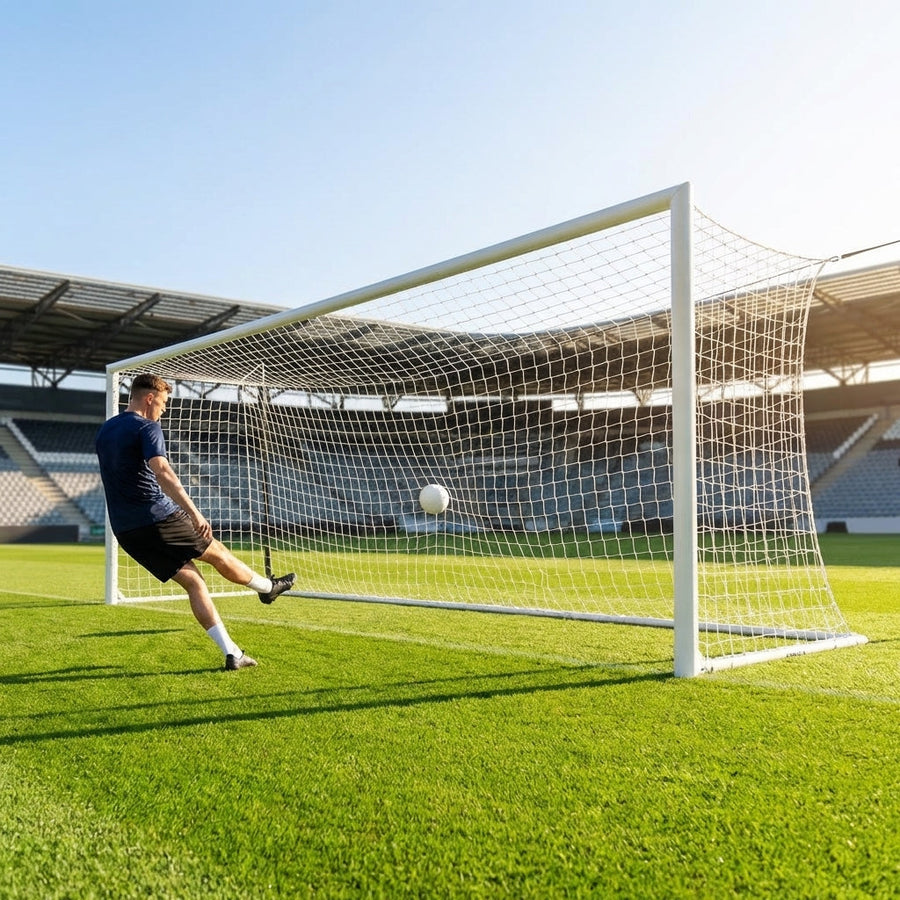 Stadium Football Goal – 24ft x 8ft – Aluminium – Professional Use