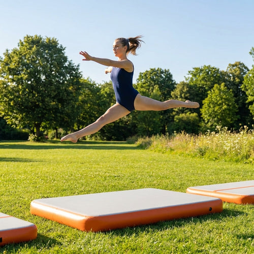 Inflatable Gymnastics Block – 10cm – Durable PVC – Home & Club Use