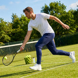 Men's tracksuit bottoms made of lightweight polyester for sportswear - product detail