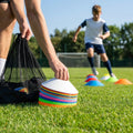 Vibrant flat disc markers for sports training - product detail