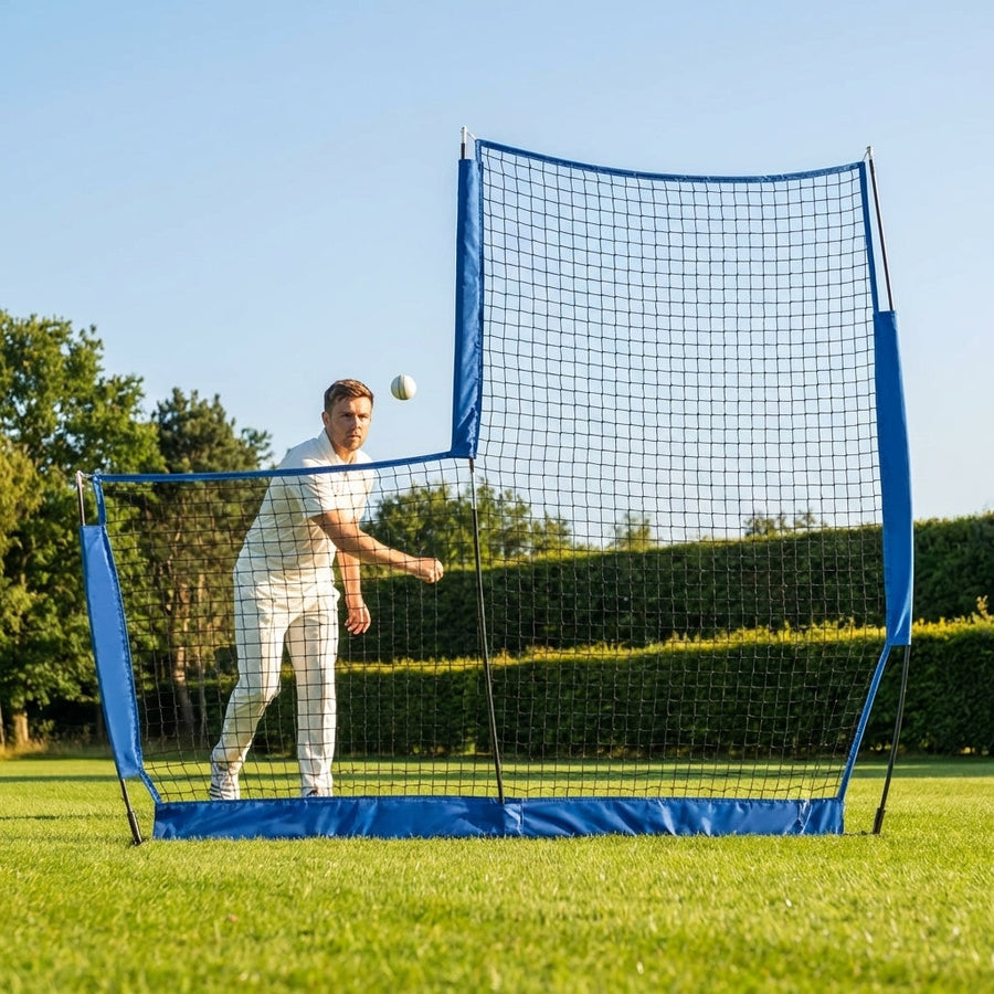 Cricket L-Screen – 7ft x 7ft – Steel & Fibreglass – Indoor/Outdoor