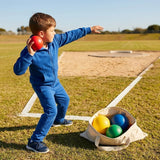 Colourful junior shot put set made from durable PVC - product detail