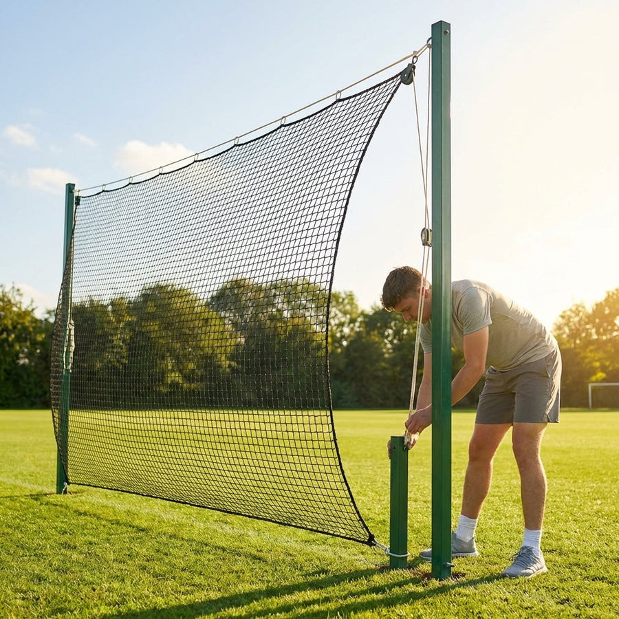 Ball Stop Net System – 12/20/26ft – Aluminium – Sports Venues