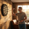 Sisal Dartboard – 18in – Professional Quality – Club & Home Use image 1