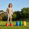 Kids Bucket Stilts – Red, Blue, Green, Yellow – HDPE – Indoor/Outdoor Fun