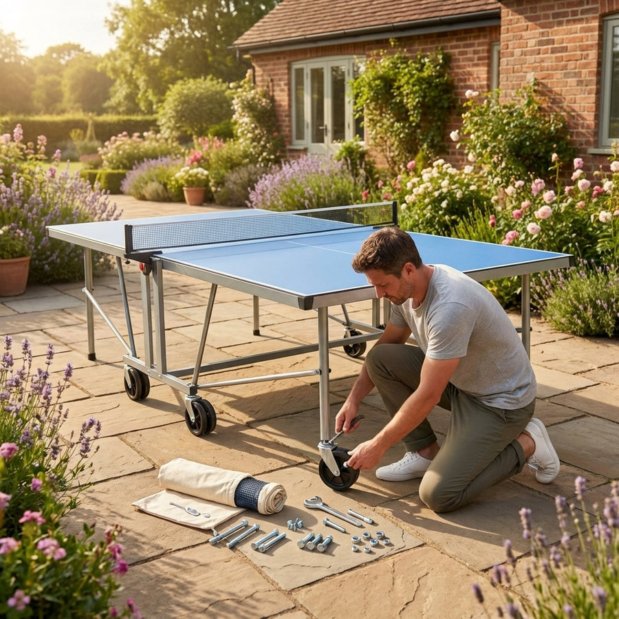 Table Tennis Table Spare Parts – Durable Steel & Nylon – Outdoor Use