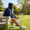 Cotton Hoodie – XS-XXL Navy – Cotton-Polyester Blend – Sports & Casual Wear