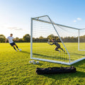 21ft x 7ft reinforced aluminium football goal - product detail