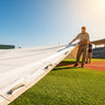 Baseball Field Tarp – Green – 175gsm Heavy Duty – Outdoor Protection