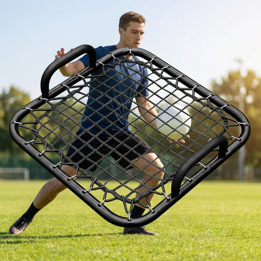 Handheld Rebounder – Black – Durable Material – Training Aid