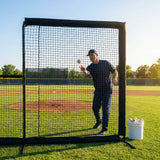 Baseball Replacement Net 7ft x 7ft, Heavy Duty Knotted Twine - product detail