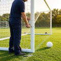 Aluminium D-Brackets for Football Goal Net Support - product detail