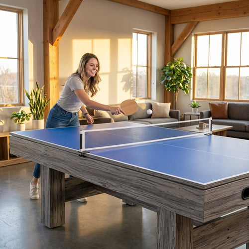Multi Games Table – 7ft Grey – MDF – Home & Games Room