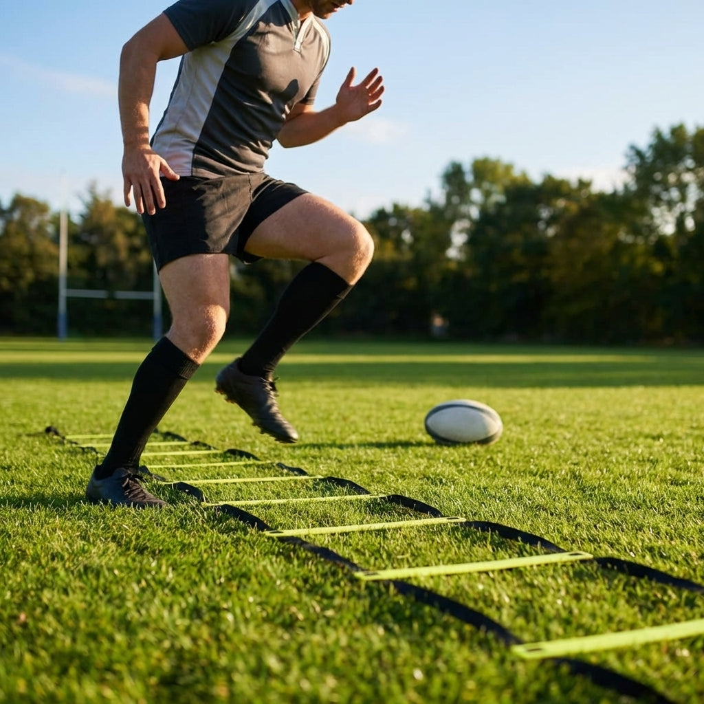 Speed and agility rugby ladder for training and drills - product detail