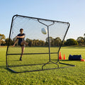 Aussie Rules Football Rebounder with galvanised steel frame for training