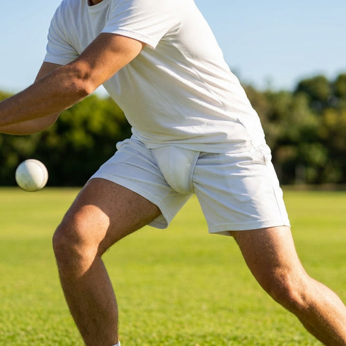 Cricket Abdo Guard – Junior, Youth & Adult – ABS Plastic – Sports Protection