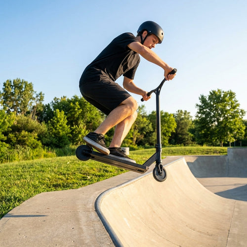 Freestyle Kick Scooter – Aluminium & Steel – Skatepark Use