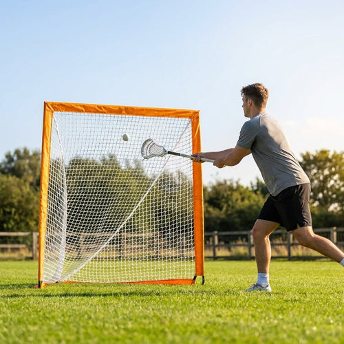 Pop-Up Lacrosse Goal – 4x4 – Fibreglass & Polyester – Indoor & Outdoor Use