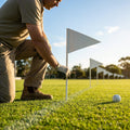 Cricket Boundary Marker Flags – Set of 10 – Durable PVC – Sports Fields image 1