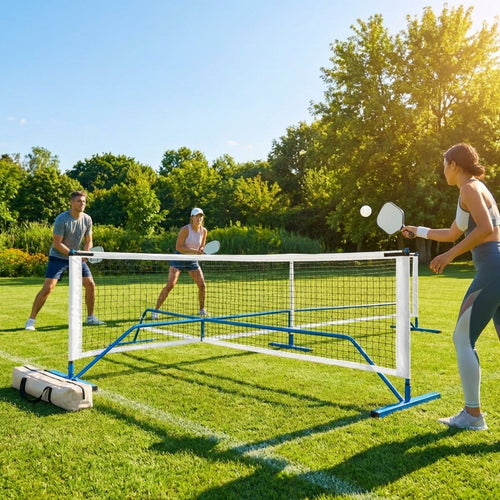 Portable Pickleball Net – 10ft/22ft – Steel Frame – Indoor/Outdoor