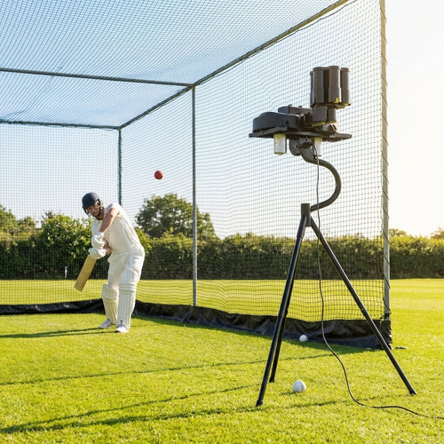 Cricket Bowling Machine – Adjustable Speed – Steel Frame – Indoor/Outdoor Practice