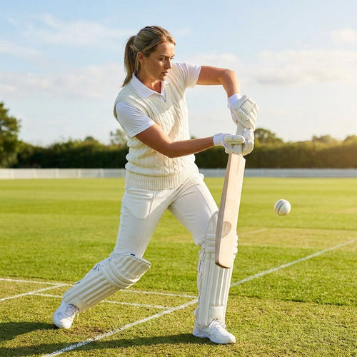 Women's Cricket Whites – XS-XXL – 100% Polyester – Elite Performance