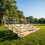 Portable aluminium tennis grandstand seating 36 people