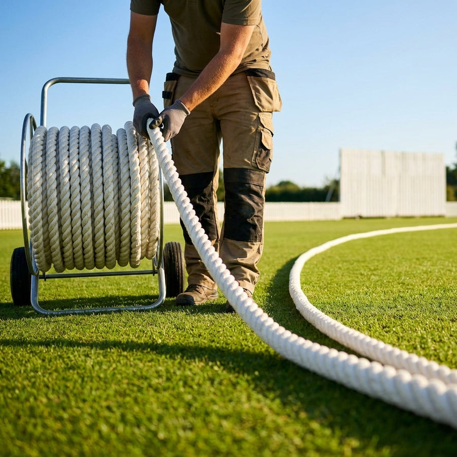 Cricket Boundary Rope – Various Sizes – HDPP Weatherproof – Cricket Fields